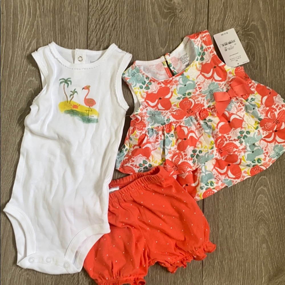 Girls tropical outfit